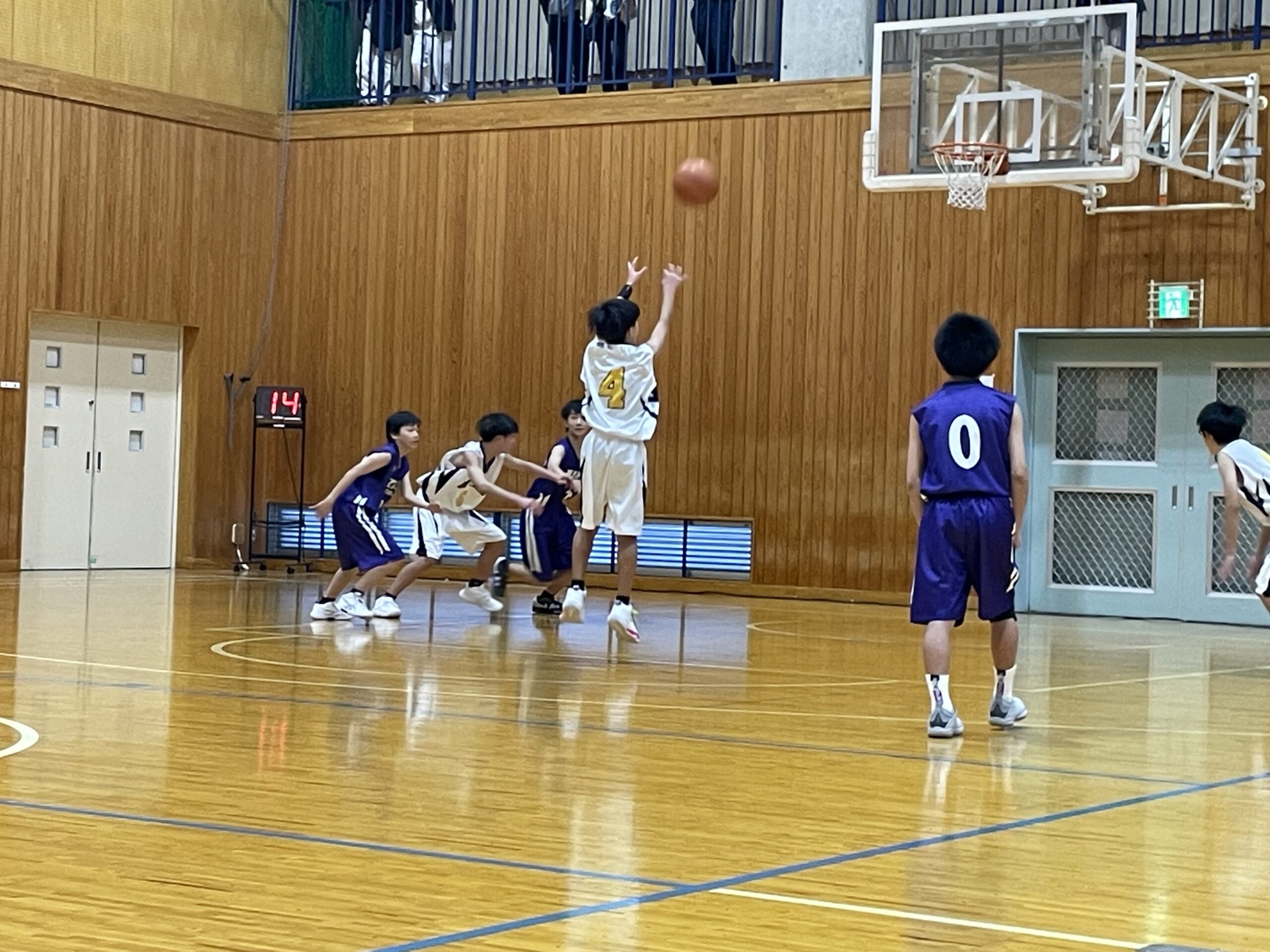 男子バスケットボール部】一年生大会 | 松阪市立三雲中学校